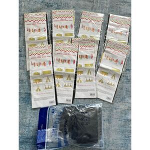 All Black DIY Tissue Paper Tassel Garland Large Balloon Party Supplies